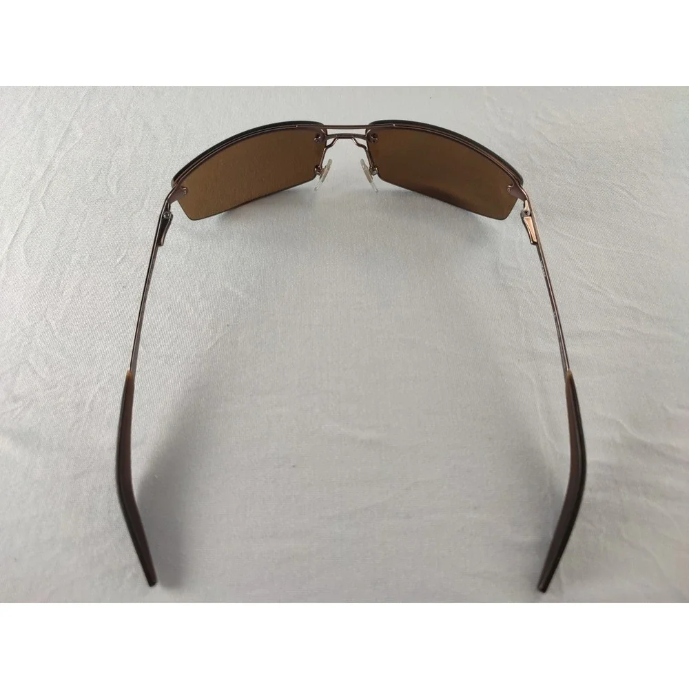 DKNY DY 5005‎ 1013/83 Bronze Brown Polarized Sunglasses 63-15 125 Semi-Rimless
